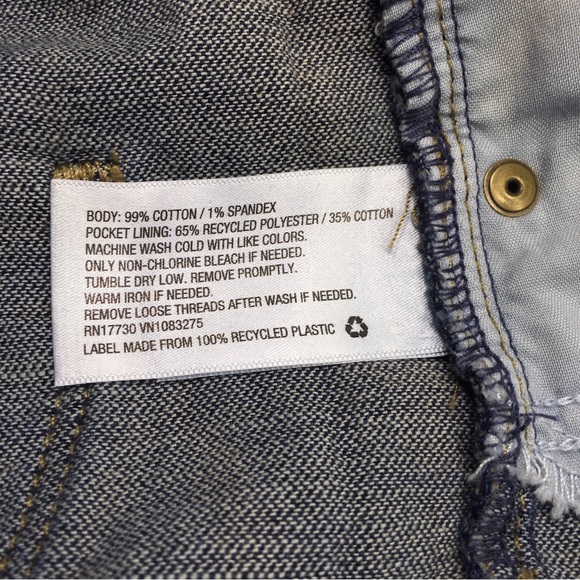 Universal Thread Jeans Womens 14/32R Comfort Stretch High Rise Cropped Wide Leg - Picture 5 of 12